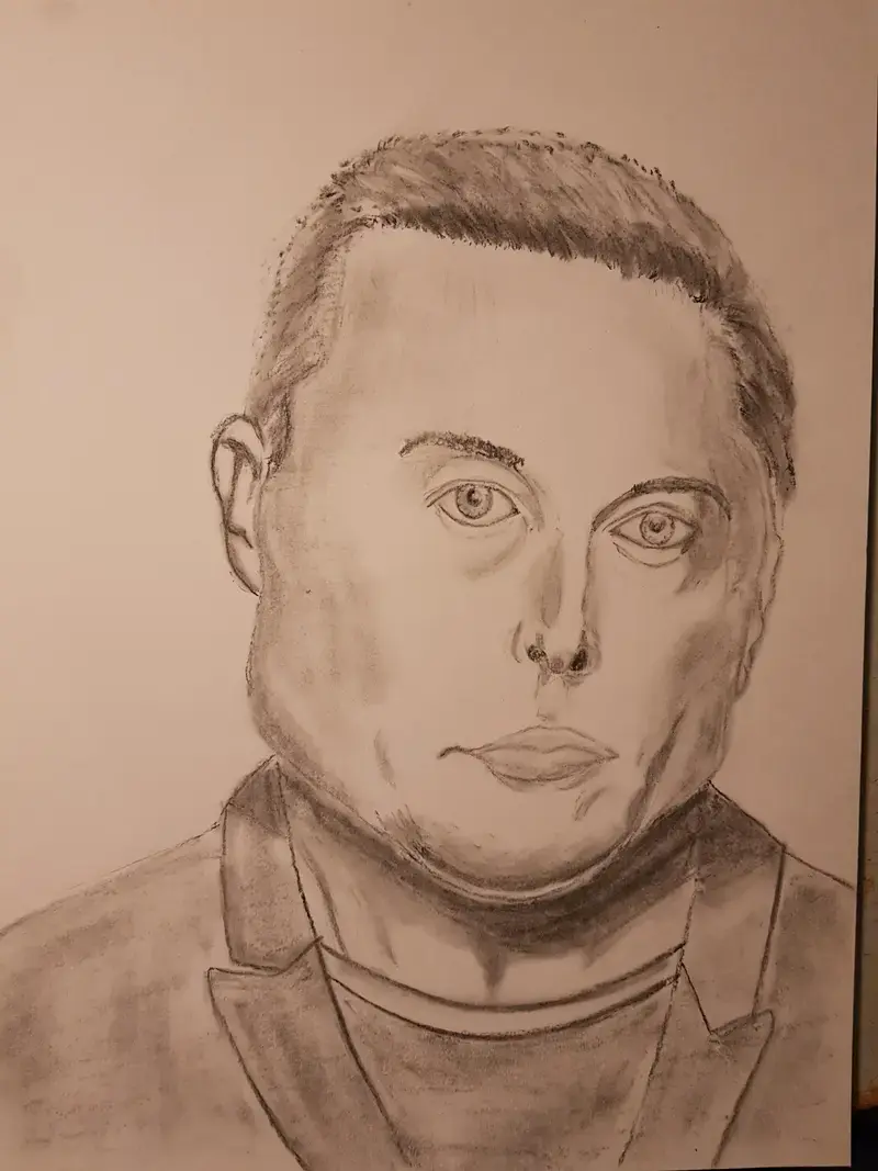 Elon, I drew you!
