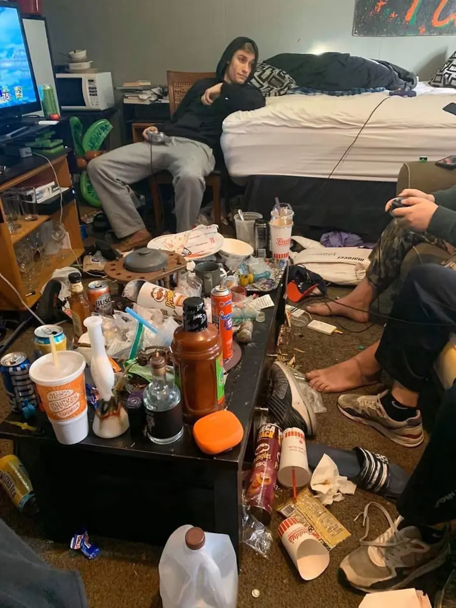 You live like this?